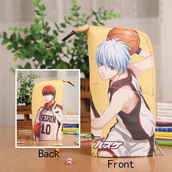 anime kuroko no basketball waterproof pu leather stationery pouch/brush pot/pen holder/pencil case bag/office school supplies
anime kuroko no basketball waterproof pu leather stationery pouch/brush pot/pen holder/pencil case bag/office school supplies