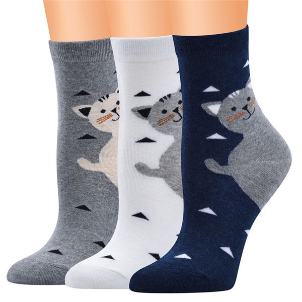 size women casual cat print cotton pattern lady socks tube comfortable socks sport casual foot sock 30ly18, Black
size women casual cat print cotton pattern lady socks tube comfortable socks sport casual foot sock 30ly18, Black