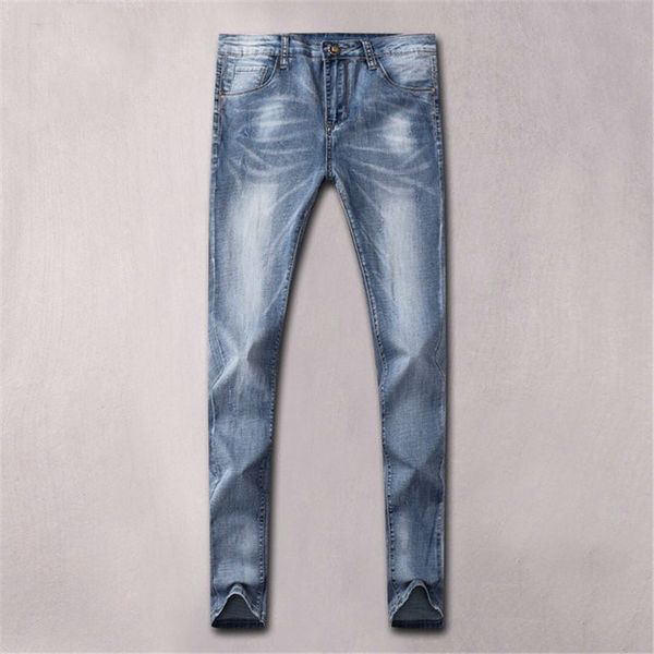 2020 luxury jeans europe and america new style for men printed with holes elasticity skinny jeans gentleman trousers black jeans, Blue
2020 luxury jeans europe and america new style for men printed with holes elasticity skinny jeans gentleman trousers black jeans, Blue