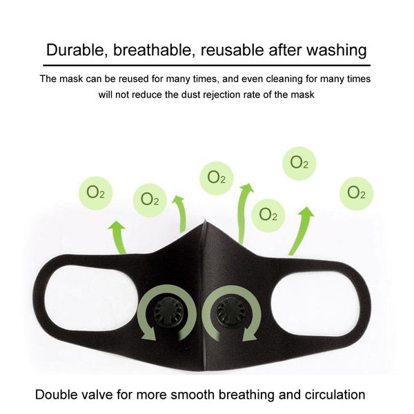 double valve mask to prevent haze three-dimensional respirator with valve sponge mask to prevent dust, wind and warm wholesale
double valve mask to prevent haze three-dimensional respirator with valve sponge mask to prevent dust, wind and warm wholesale