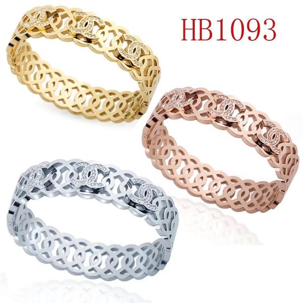 fashion ch designer bracelet for women designer bangles for ladies luxury charm bracelet stainless steel bangle with 3 colors drop shipping, Golden;silver
fashion ch designer bracelet for women designer bangles for ladies luxury charm bracelet stainless steel bangle with 3 colors drop shipping, Golden;silver