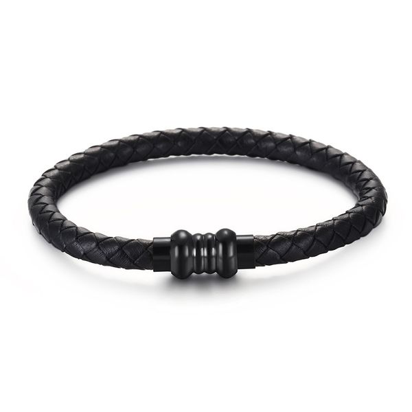 210mm colorful cowhide leather bracelet stainless steel black magnet armband retro homme jewellry accessories, Golden;silver
210mm colorful cowhide leather bracelet stainless steel black magnet armband retro homme jewellry accessories, Golden;silver