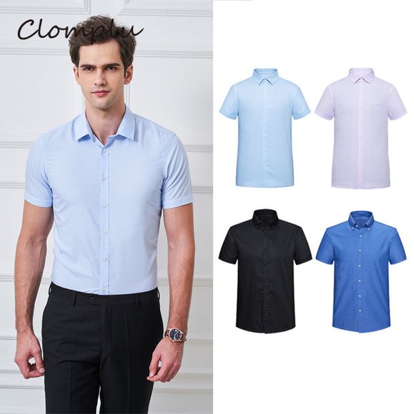clomplu dress shirt men's formal shirt solid anti wrinkle iron shirts for work business 38-44 white navy black grey, White;black
clomplu dress shirt men's formal shirt solid anti wrinkle iron shirts for work business 38-44 white navy black grey, White;black