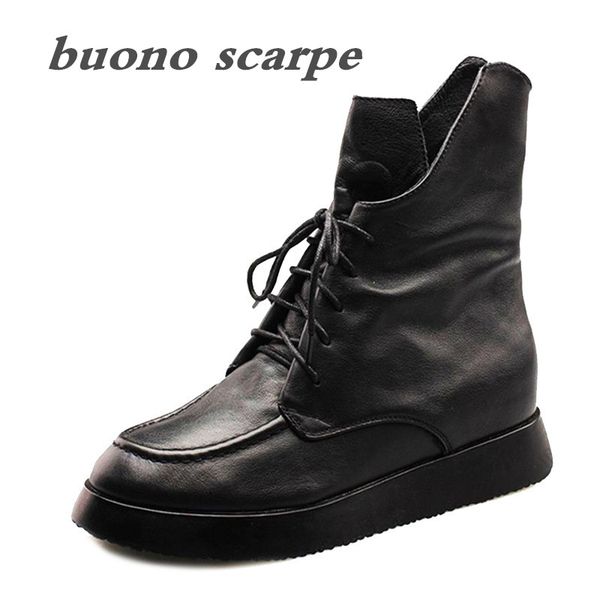 2019 autumn and winter models single-boot leather suede leather short women's boots, Black
2019 autumn and winter models single-boot leather suede leather short women's boots, Black