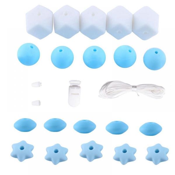 2020 safe silicone beads gum anti-dropping chain set baby nipplle clip chain accessory new baby diy pacifier necklace set
2020 safe silicone beads gum anti-dropping chain set baby nipplle clip chain accessory new baby diy pacifier necklace set