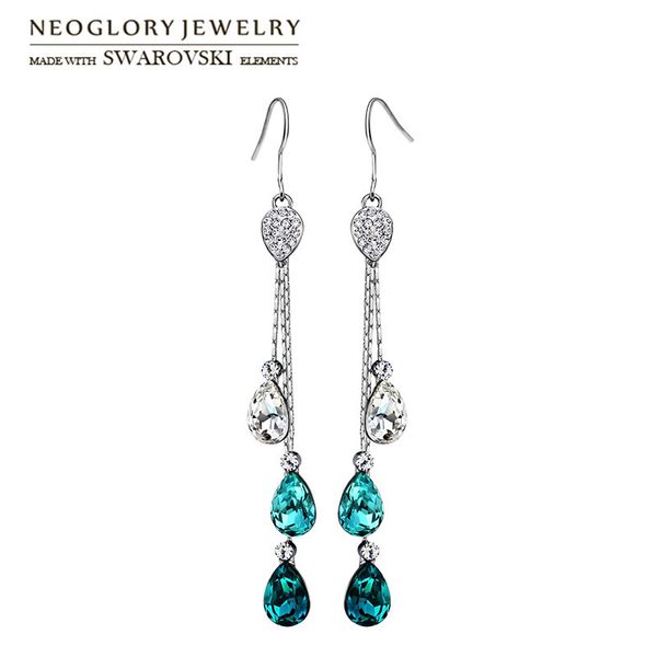neoglory austria rhinestone & crystal long drop earrings water drop style blue elegant beads for trendy party girl classic gift, Golden
neoglory austria rhinestone & crystal long drop earrings water drop style blue elegant beads for trendy party girl classic gift, Golden
