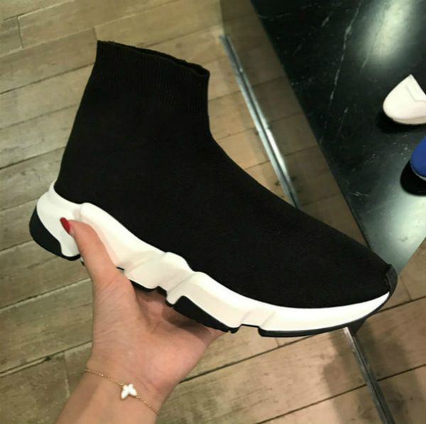 2019 new air wool knit speed trainer sneakers classic mens womens fashion flat sock shoes boot arthur, Black
2019 new air wool knit speed trainer sneakers classic mens womens fashion flat sock shoes boot arthur, Black