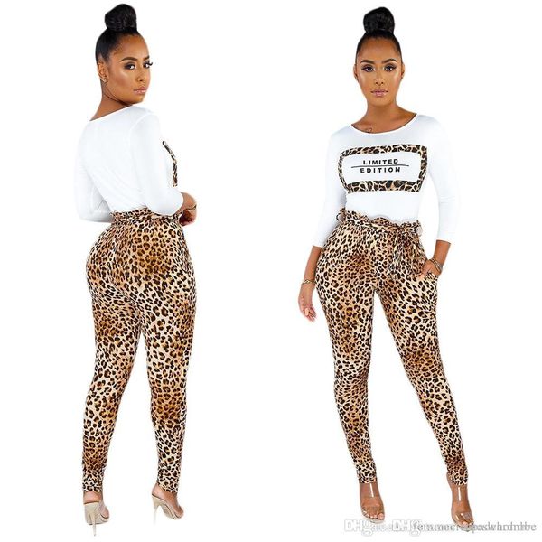 womens designer tracksuits leopard printed 2 piece pants autumn slim long sleeved crew neck suits fashion womens tracksuits, White
womens designer tracksuits leopard printed 2 piece pants autumn slim long sleeved crew neck suits fashion womens tracksuits, White