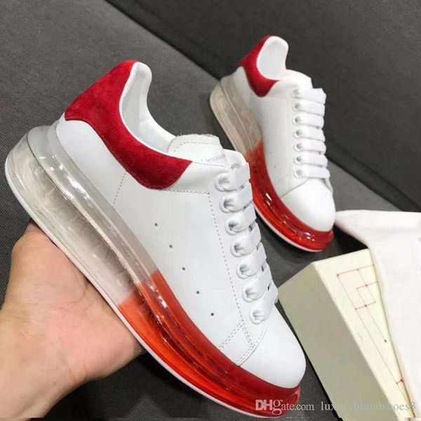 designer luxury mens casual shoes clear sole trainers red yellow pink transparent crystal bottom flats men women sneakers size35-45, Black
designer luxury mens casual shoes clear sole trainers red yellow pink transparent crystal bottom flats men women sneakers size35-45, Black