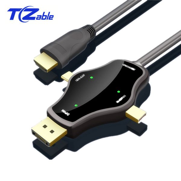 USB-C HDMI-кабель DisplayPort Тип C MINI Порт дисплея Мужской кабель 4K 3 в 1 Многофункциональная конверсионная линия Для MacBook Pro Для Xiaomi
USB-C HDMI-кабель DisplayPort Тип C MINI Порт дисплея Мужской кабель 4K 3 в 1 Многофункциональная конверсионная линия Для MacBook Pro Для Xiaomi