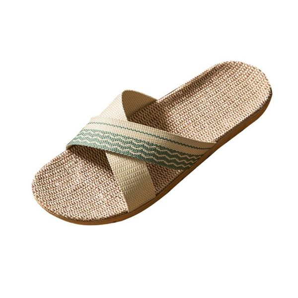 women men summer slippers striped flat sandals indoor home shoes anti-skid flip flops women linen house slippers casual couples, Black
women men summer slippers striped flat sandals indoor home shoes anti-skid flip flops women linen house slippers casual couples, Black