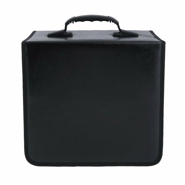 large capacity dustproof protective cases zipper storage cd bag lightweight portable pu leather organizer multifunction holder
large capacity dustproof protective cases zipper storage cd bag lightweight portable pu leather organizer multifunction holder