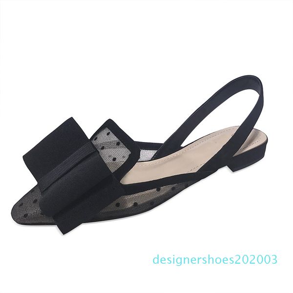 amazing slingback sandals women mesh shoes flat heel brand dir summer slippers d03, Black
amazing slingback sandals women mesh shoes flat heel brand dir summer slippers d03, Black