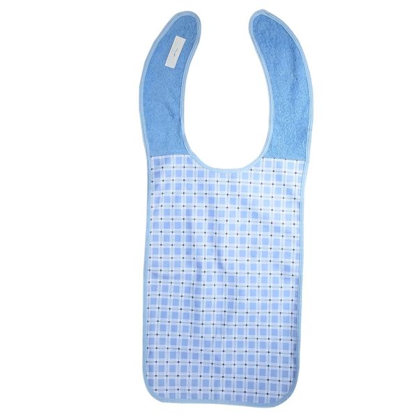 blue mealtime bib extra large dining clothing protector convenient polyester printed velvet washable waterproof clothes
blue mealtime bib extra large dining clothing protector convenient polyester printed velvet washable waterproof clothes