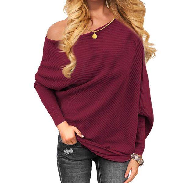 sweater women off shoulder batwing sleeve pullovers jumper 3xl 2018 harajuku casual loose solid long sleeve knitted sweater, White;black
sweater women off shoulder batwing sleeve pullovers jumper 3xl 2018 harajuku casual loose solid long sleeve knitted sweater, White;black