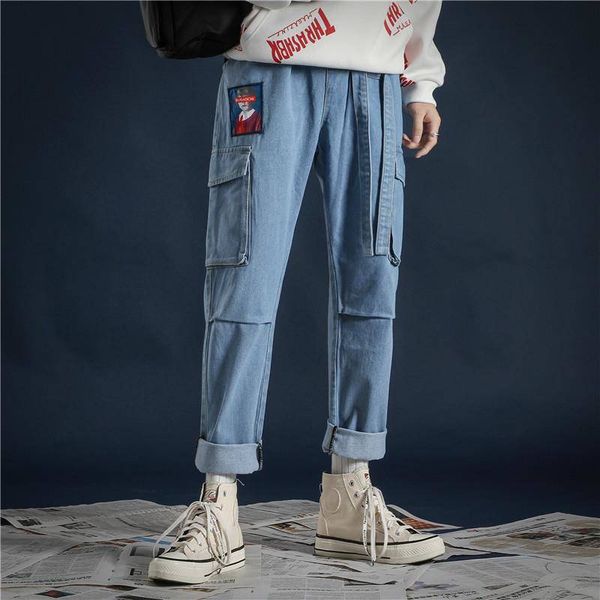 мужчины повседневная шаровары брюки мужчины punk уличная cargo pant hip hop autumn high street брюки бегуны мода япония брюки, Black
мужчины повседневная шаровары брюки мужчины punk уличная cargo pant hip hop autumn high street брюки бегуны мода япония брюки, Black