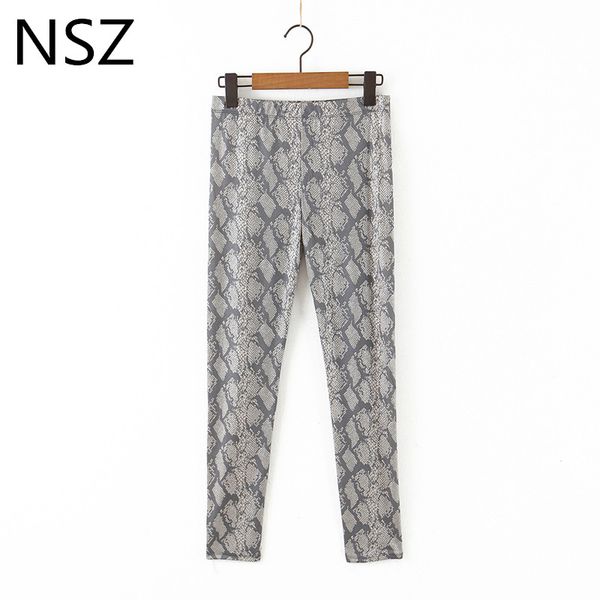nsz women animal print snake pencil pants elastic waist vintage korea stacked leggings pants skinny trousers club capri, Black;white
nsz women animal print snake pencil pants elastic waist vintage korea stacked leggings pants skinny trousers club capri, Black;white