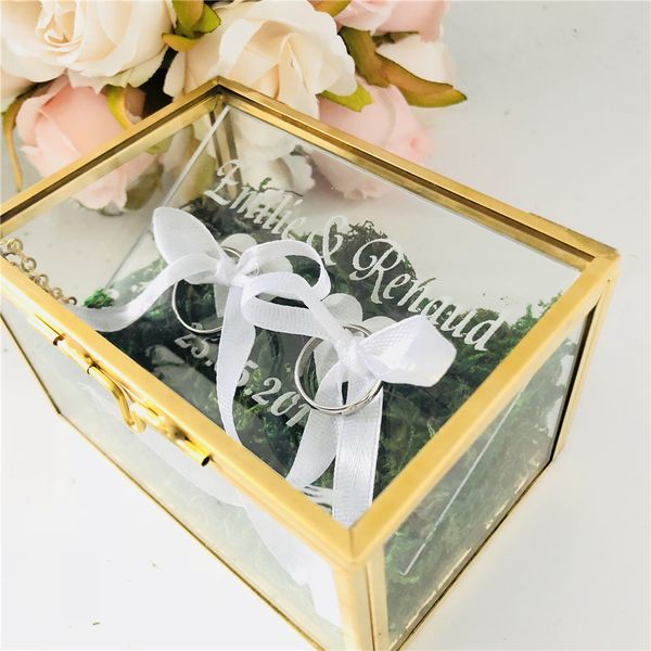 personalized glass box with acrylic name tag geometric copper custom wedding glass jewelry box unique ring holder supplies
personalized glass box with acrylic name tag geometric copper custom wedding glass jewelry box unique ring holder supplies