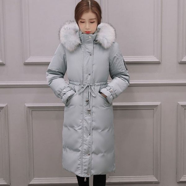 winter fur long down jacket women 2019 new korean of the hooded light and thin fashion coat female harajuku clothes hj163, Black
winter fur long down jacket women 2019 new korean of the hooded light and thin fashion coat female harajuku clothes hj163, Black