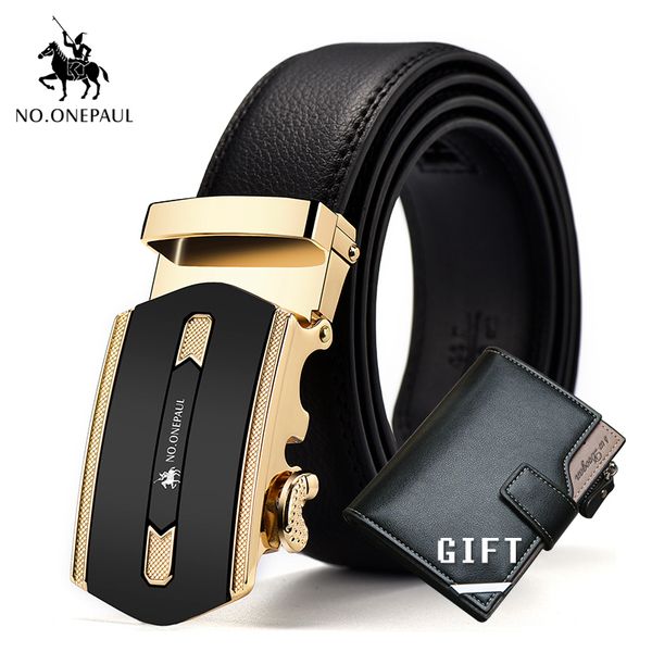 no.onepaul men's formal business trend belt youth with belt new design automatic buckle and men's wild wallet, Black;brown
no.onepaul men's formal business trend belt youth with belt new design automatic buckle and men's wild wallet, Black;brown