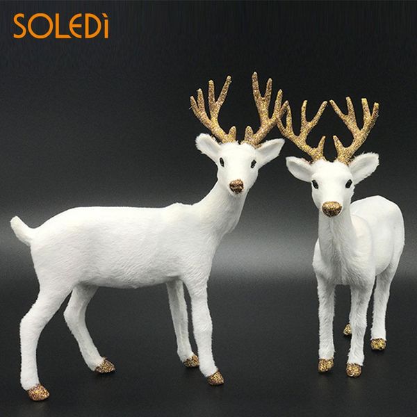 nordic white deer decorations 2 size standing animal home decor reindeer toy plush reindeer elk deer pendant ornaments
nordic white deer decorations 2 size standing animal home decor reindeer toy plush reindeer elk deer pendant ornaments