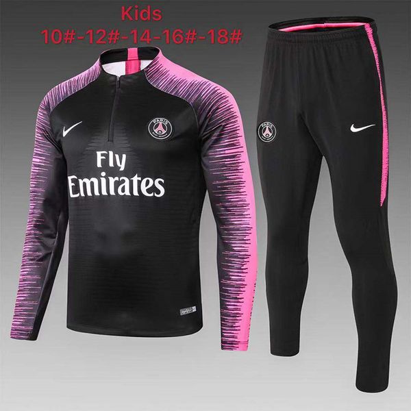 2019 2020paris real madrid ajax kids soccer tracksuit 18 19 20 hazard football training tracksuit kids training suit jogging barcelona messi, Black
2019 2020paris real madrid ajax kids soccer tracksuit 18 19 20 hazard football training tracksuit kids training suit jogging barcelona messi, Black