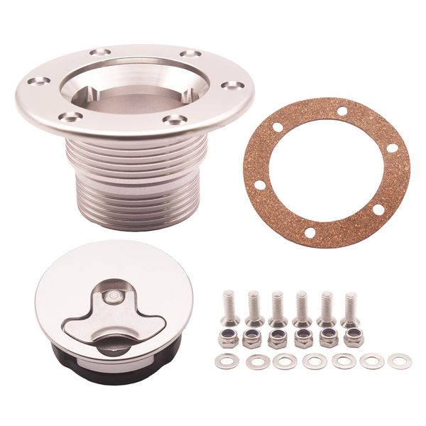 aircraft style fuel cell gas cap flush mount 6 holes anodized stainless steel
aircraft style fuel cell gas cap flush mount 6 holes anodized stainless steel