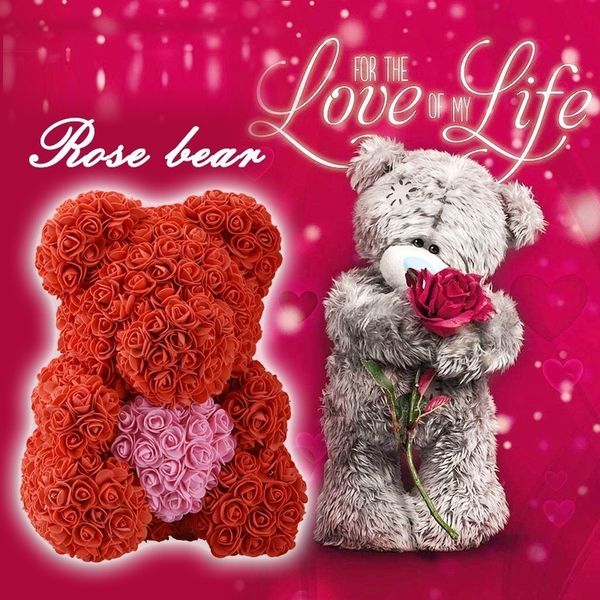 2019valentines day gift 40cm red bear rose teddy bear rose flower artificial decoration christmas gift for women valentines
2019valentines day gift 40cm red bear rose teddy bear rose flower artificial decoration christmas gift for women valentines