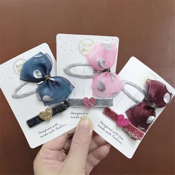 20set/lot boutique fashion cute polka dot gauze bow hairpins solid kawaii heart hair clips princess headwear accessories, Slivery;white
20set/lot boutique fashion cute polka dot gauze bow hairpins solid kawaii heart hair clips princess headwear accessories, Slivery;white