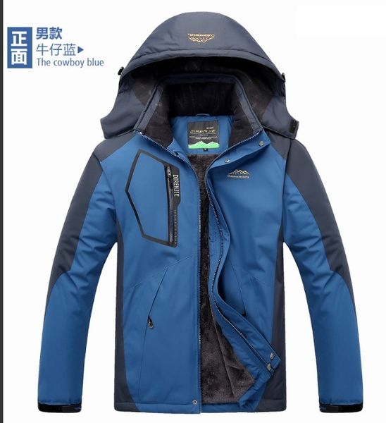direnjie 2019 man trekking winter fur thermal fishing outdoor hoody jackets camping hiking skiing climing sports skiing coat, Blue;black
direnjie 2019 man trekking winter fur thermal fishing outdoor hoody jackets camping hiking skiing climing sports skiing coat, Blue;black