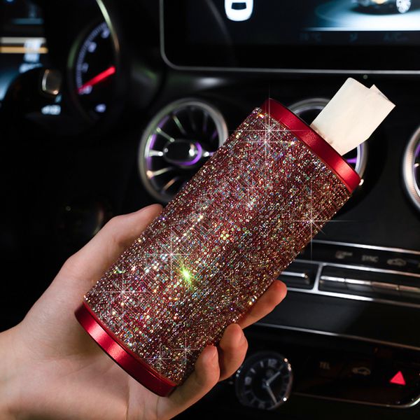 red car interior tissue box water cup holder decorative diamond round black type paper towel tube
red car interior tissue box water cup holder decorative diamond round black type paper towel tube