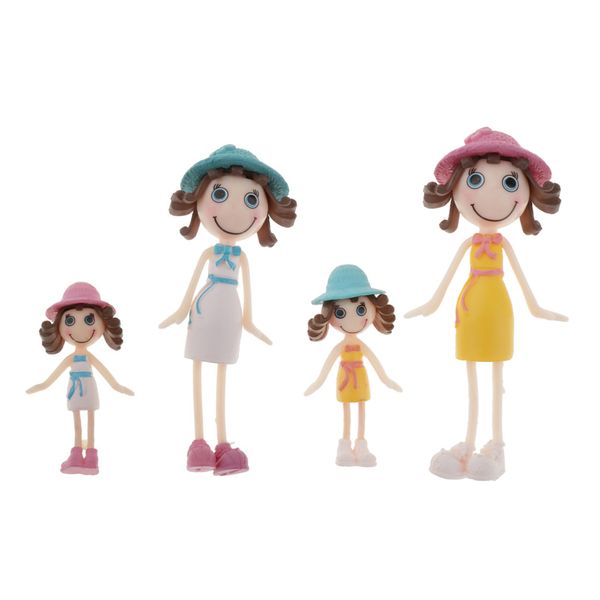 4pcs mini dolls for baby girls, dollhouse dolls toy, dolls playset figures for children kids pretend play doll house
4pcs mini dolls for baby girls, dollhouse dolls toy, dolls playset figures for children kids pretend play doll house