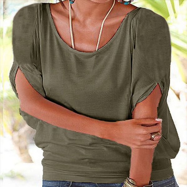 2019 women's loose versatile casual 2019 women's loose versatile t-shirt t-shirt casual top, White
2019 women's loose versatile casual 2019 women's loose versatile t-shirt t-shirt casual top, White