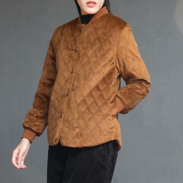 retro rhombus gold velvet padded thick cotton-padded clothes short jacket female winter new products cotton coat baseball unifor, Blue;black
retro rhombus gold velvet padded thick cotton-padded clothes short jacket female winter new products cotton coat baseball unifor, Blue;black
