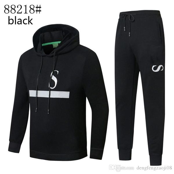 new designer hoodie hugo bosses mens solid color suits cotton sportswear lapel neck fashion couple hoodie+pants sportsuits hot, Gray
new designer hoodie hugo bosses mens solid color suits cotton sportswear lapel neck fashion couple hoodie+pants sportsuits hot, Gray