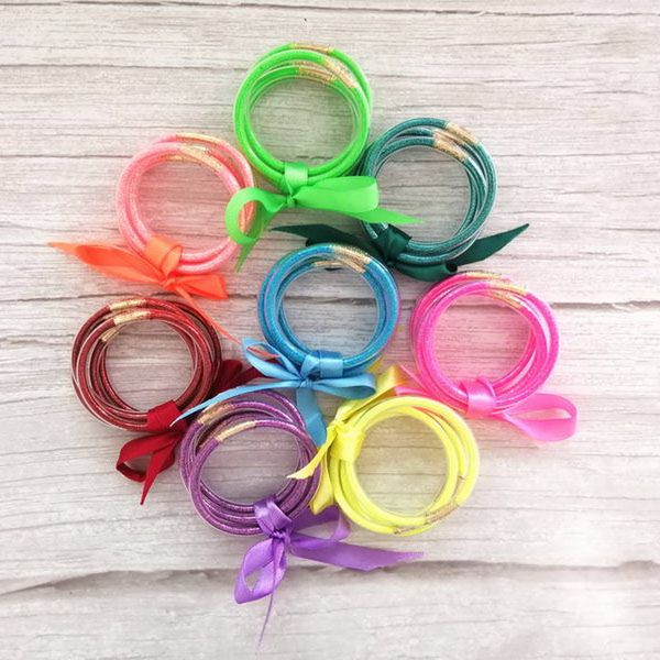 5pcs/ set 45mm all weather glitter tube jelly bangle bracelet set for 4-5 years kids women bowknot filled stacked jelly bangles bracelets, Golden;silver
5pcs/ set 45mm all weather glitter tube jelly bangle bracelet set for 4-5 years kids women bowknot filled stacked jelly bangles bracelets, Golden;silver