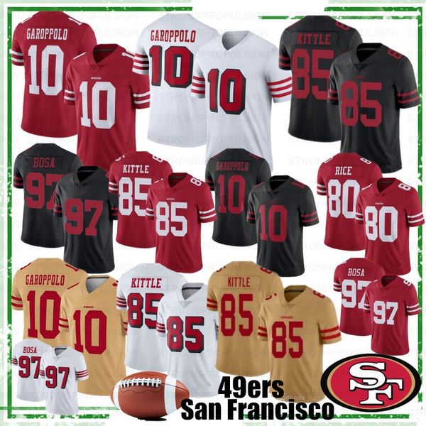 2020 new 10 jimmy garoppolo jersey 85 george kittle 97 nick bosa 80 jerry rice jersey richard sherman joe montana new jerseys, Black;red
2020 new 10 jimmy garoppolo jersey 85 george kittle 97 nick bosa 80 jerry rice jersey richard sherman joe montana new jerseys, Black;red