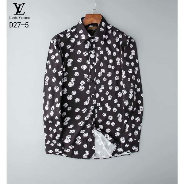 new 2020 men's shirt long-sleeved shirt fashion men's wear british gentleman south korean version slimming print totem yl8, White;black
new 2020 men's shirt long-sleeved shirt fashion men's wear british gentleman south korean version slimming print totem yl8, White;black