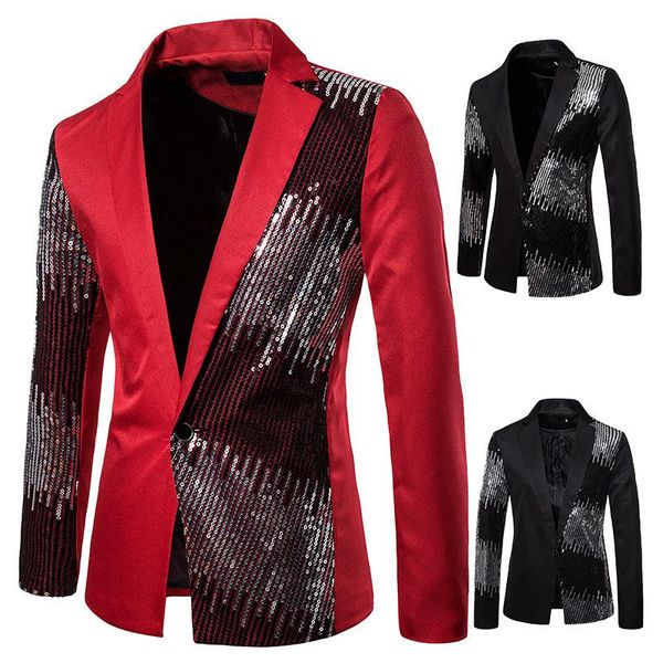 высокое качество mens костюм двухцветный pearl костюм фильм performance платье костюм ночной клуб мужские пальто tops хост emcee костюмы кра, White;black
высокое качество mens костюм двухцветный pearl костюм фильм performance платье костюм ночной клуб мужские пальто tops хост emcee костюмы кра, White;black