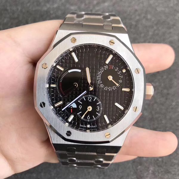 montre de luxe 2329 316l тонких стальной 41mmx 13.5mm устойчивость к царапинам сапфирового стекла зеркала двойного время бренд часам, Slivery;brown
montre de luxe 2329 316l тонких стальной 41mmx 13.5mm устойчивость к царапинам сапфирового стекла зеркала двойного время бренд часам, Slivery;brown