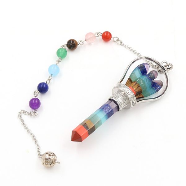 5 pcs angel colorful rainbow stone pendant with beads chain for gift silver plated healing chakra jewelr
5 pcs angel colorful rainbow stone pendant with beads chain for gift silver plated healing chakra jewelr