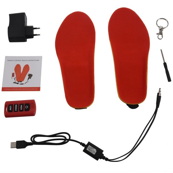 winter warm electric heated insoles with remote control 1900mah battery heating shoe insoles pads for skiing/camping red eu pl
winter warm electric heated insoles with remote control 1900mah battery heating shoe insoles pads for skiing/camping red eu pl
