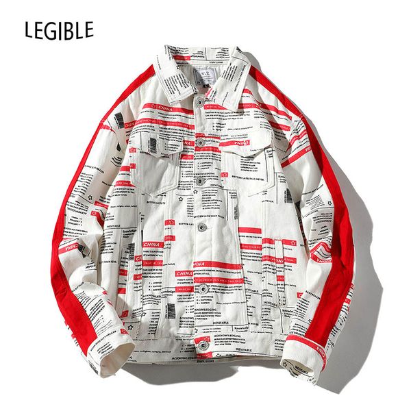 2019 autumn denim jackets men letter printed jean coats good quality casual fashion loose jean jackets men 4xl 5xl, Black;brown
2019 autumn denim jackets men letter printed jean coats good quality casual fashion loose jean jackets men 4xl 5xl, Black;brown
