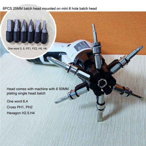 6 in 1 cordless electric screwdriver kit mini withwork light multifuctional precision 3.6v rechargeable built-in lithium battery
6 in 1 cordless electric screwdriver kit mini withwork light multifuctional precision 3.6v rechargeable built-in lithium battery