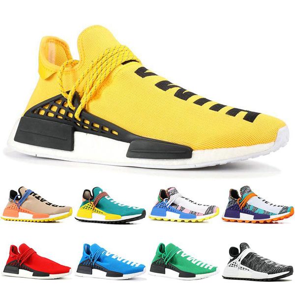 2020 new vapours human race mens women running shoes designer pharrell williams yellow noble core black white sports sneakers big size 36-47
2020 new vapours human race mens women running shoes designer pharrell williams yellow noble core black white sports sneakers big size 36-47