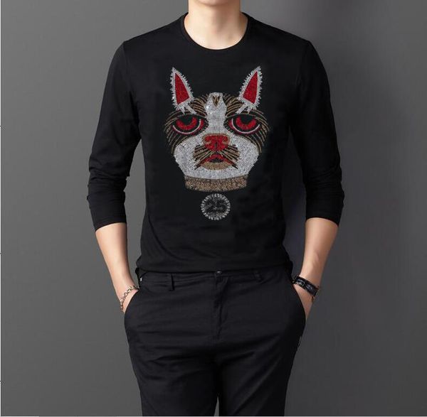 mens brand men long tshirt fitness casual clothing casual camouflage rhinestones long shirt 02, White;black
mens brand men long tshirt fitness casual clothing casual camouflage rhinestones long shirt 02, White;black