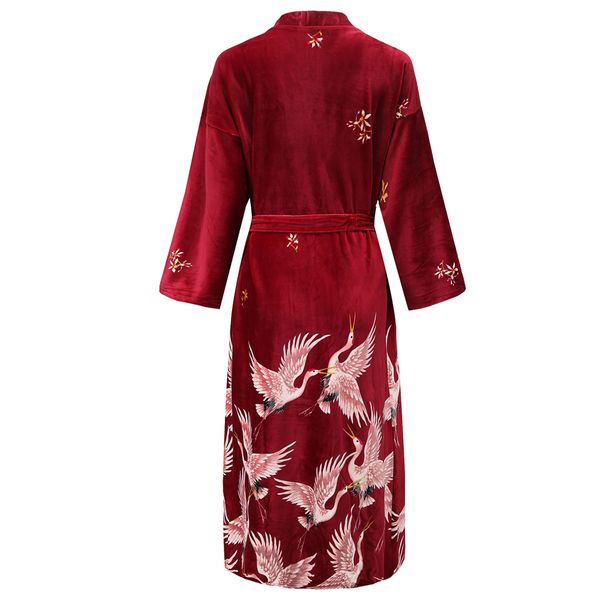 chinese women new velour bride bridesmaid kimono bathrobe dress mini sleep nightshirt sleepwear wedding dressing gown robes, Black;red
chinese women new velour bride bridesmaid kimono bathrobe dress mini sleep nightshirt sleepwear wedding dressing gown robes, Black;red