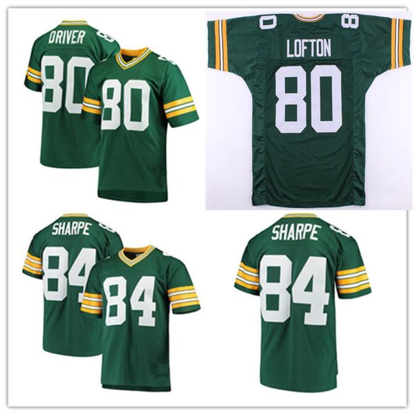 mens #80 donald driver vintage football jersey stitched green #80 james lofton #84 sterling sharpe jersey s-3xl, Black;red 
mens #80 donald driver vintage football jersey stitched green #80 james lofton #84 sterling sharpe jersey s-3xl, Black;red