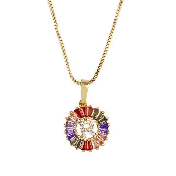 5pcs/lot new trendy cubic zirconia rainbow micro pave classical wholesale 26 letter pendant charm luxury necklaces for women, Silver
5pcs/lot new trendy cubic zirconia rainbow micro pave classical wholesale 26 letter pendant charm luxury necklaces for women, Silver