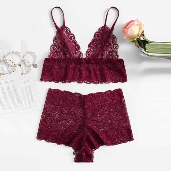 underwear women plus size lace babydoll bra lingerie set girl underwear transparent set bra and panty, Red;black
underwear women plus size lace babydoll bra lingerie set girl underwear transparent set bra and panty, Red;black